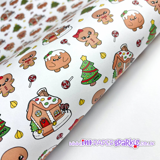 Cute Christmas Packaging Paper