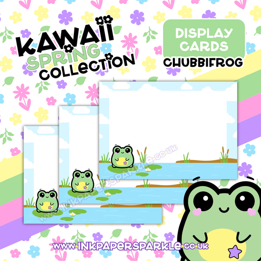 Kawaii Spring Display Cards