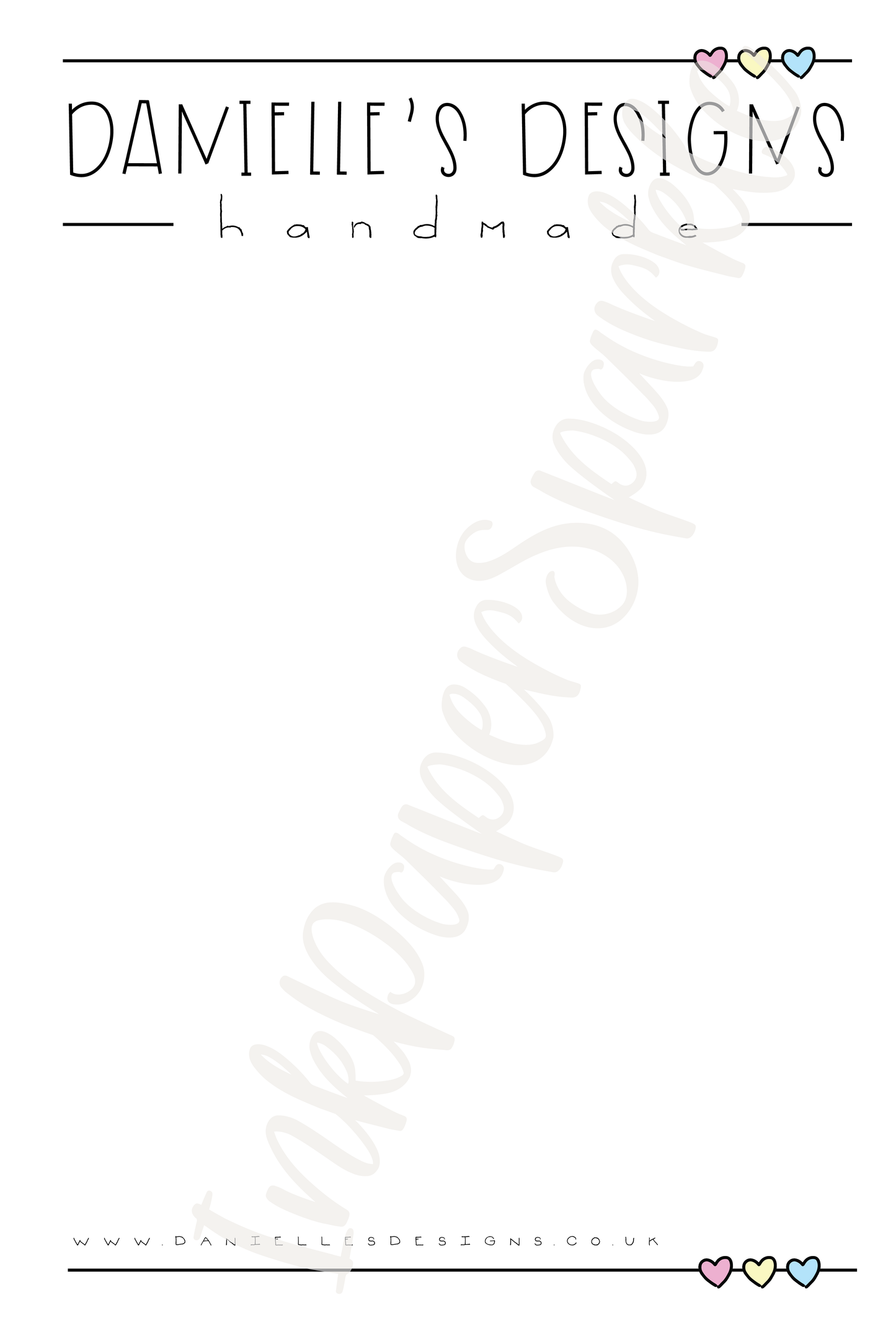 Branding Package - Danielle's Designs