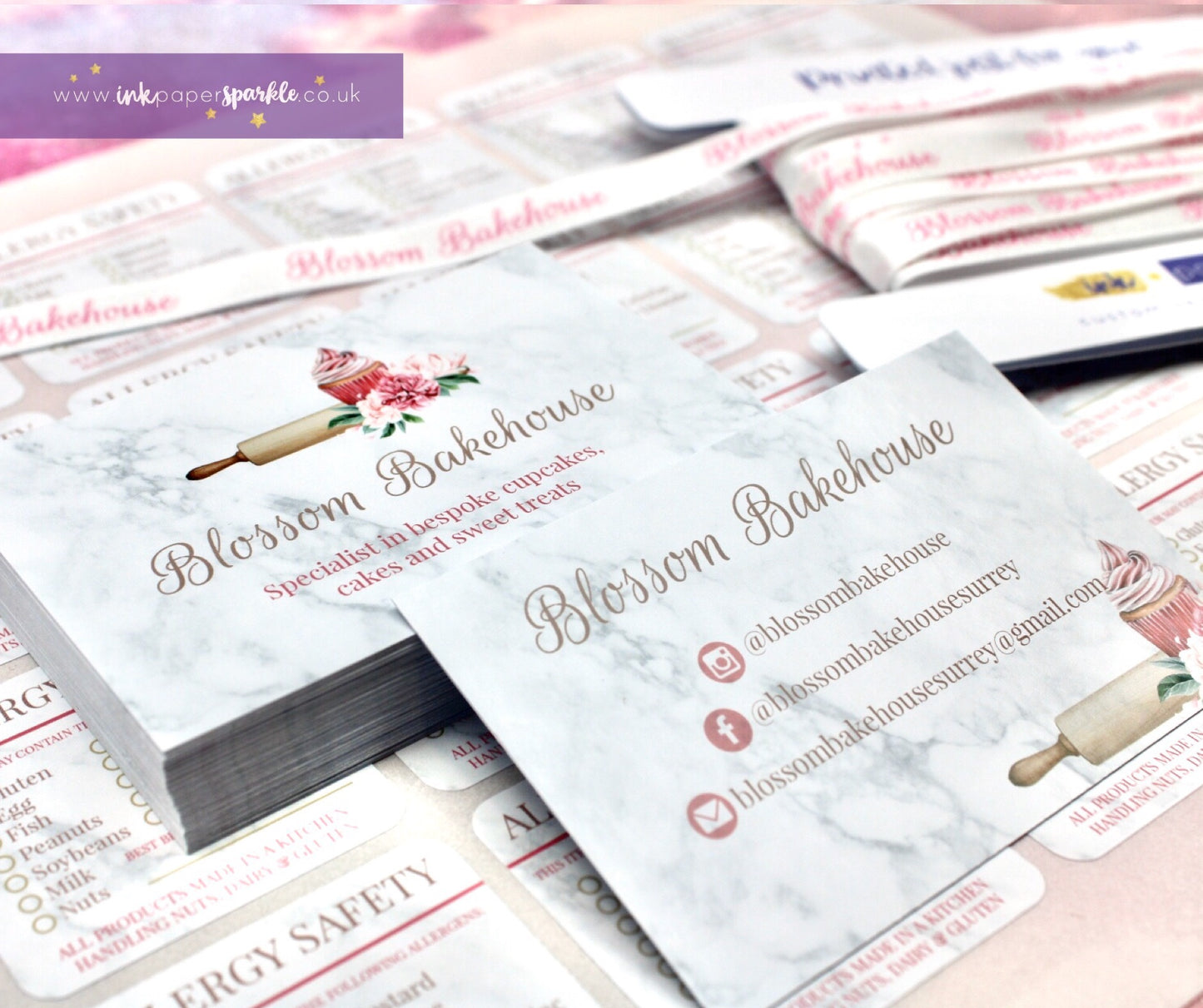 Glossy Business Cards