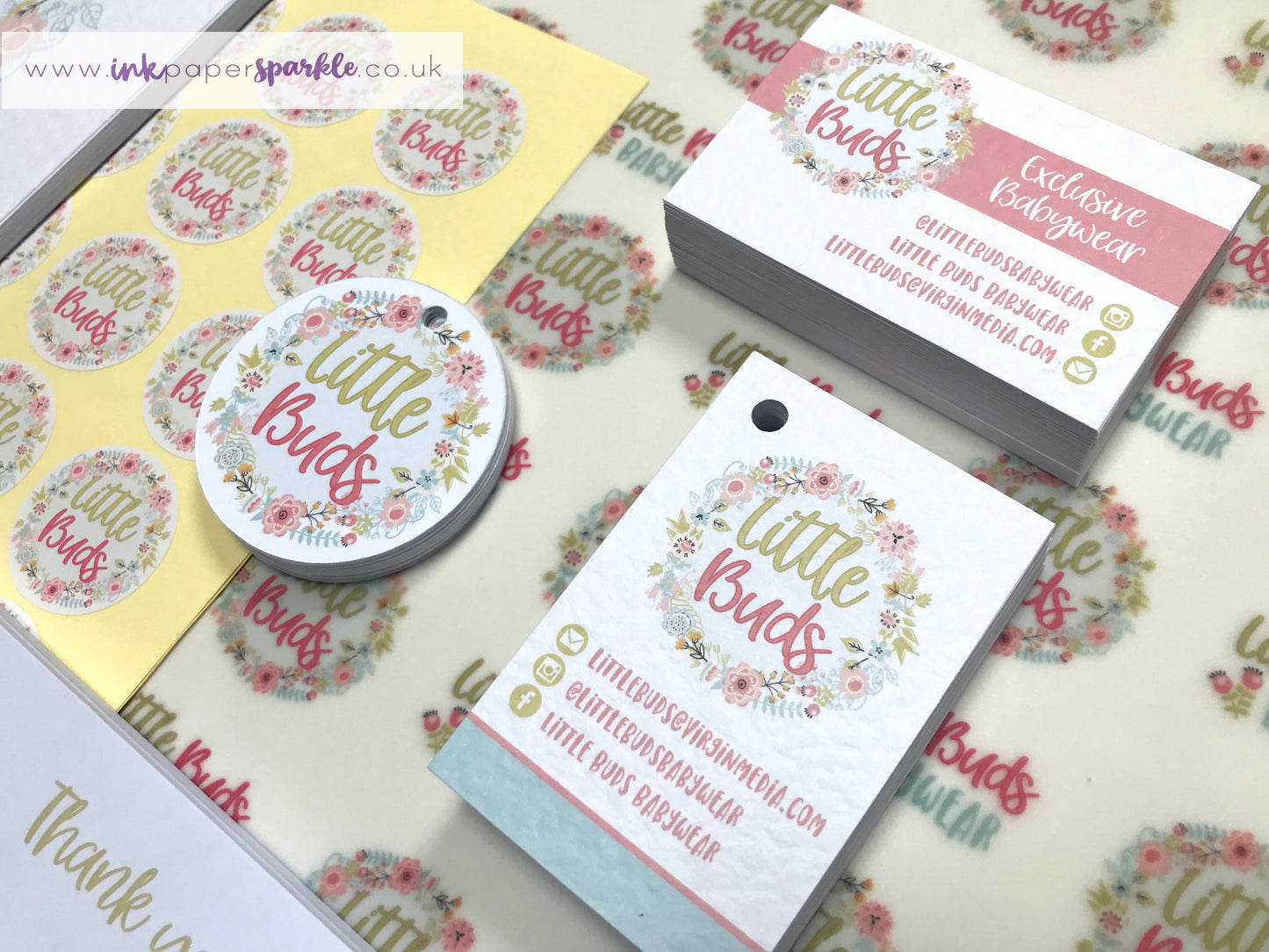 Circular Logo Swing Tags