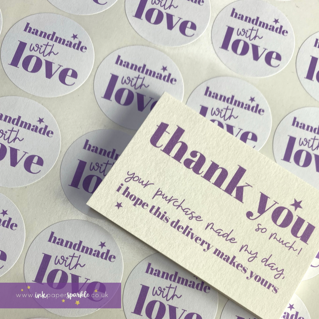 Happy Mail & Thank You Stickers