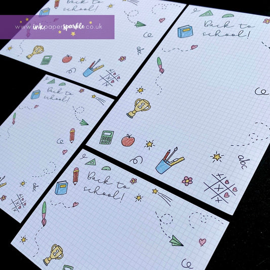 Back To School Display Cards