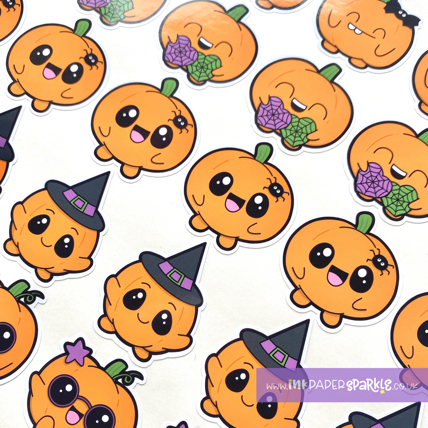 Contour Cut Happy Lil Pumpkin Stickers