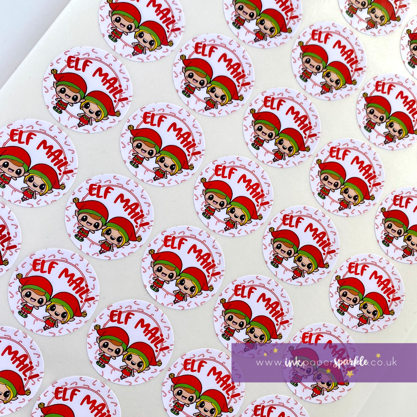 Cheeky Elf Stickers