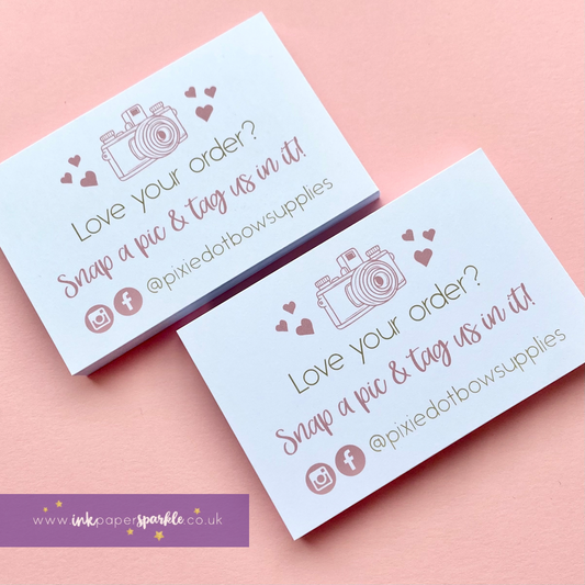 Snap & Tag Cards