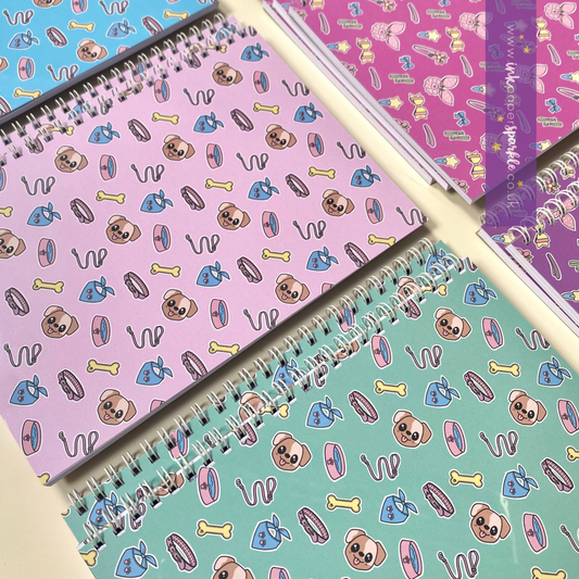 Doggy Doodles Note Book