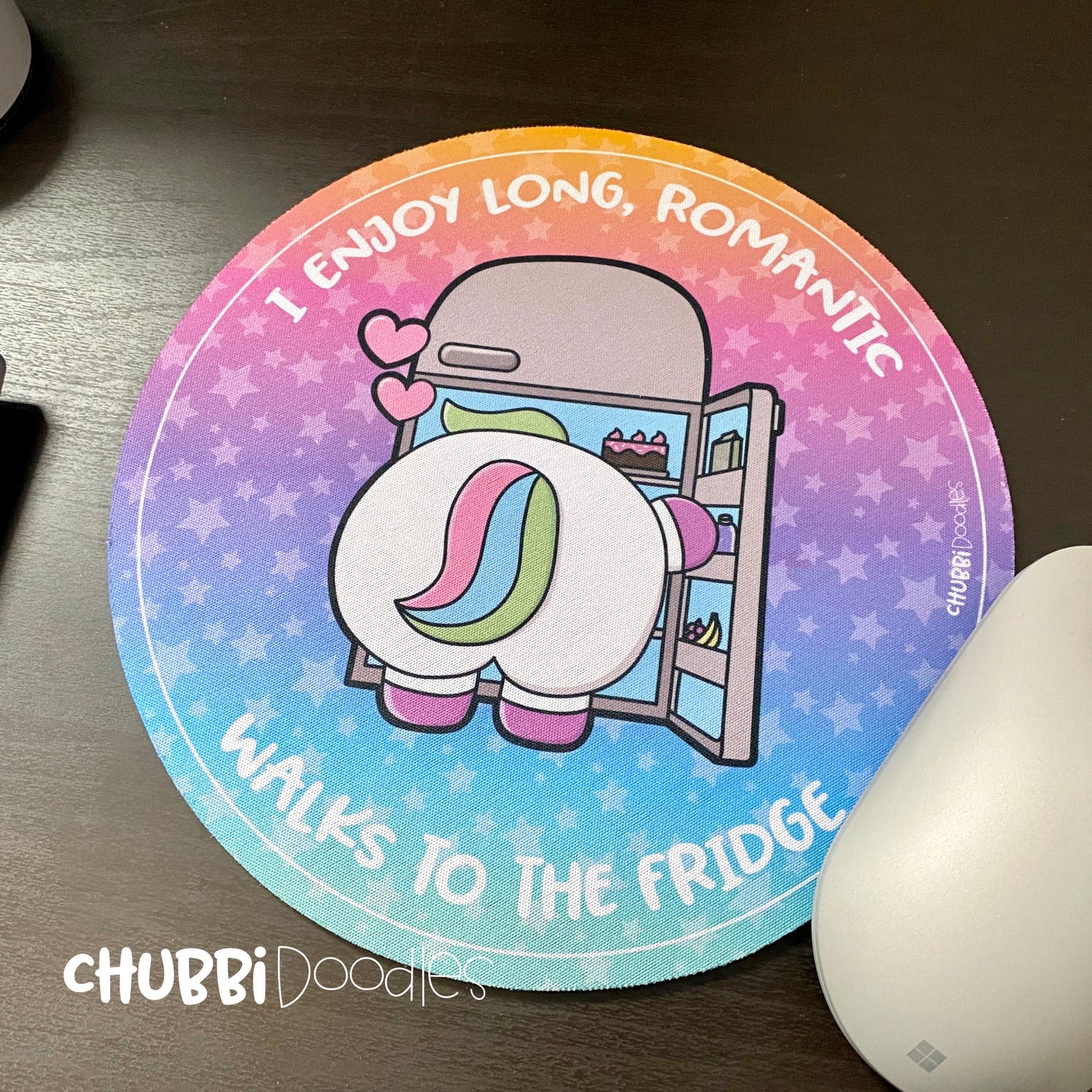 Round Mouse Mats - 3 Designs