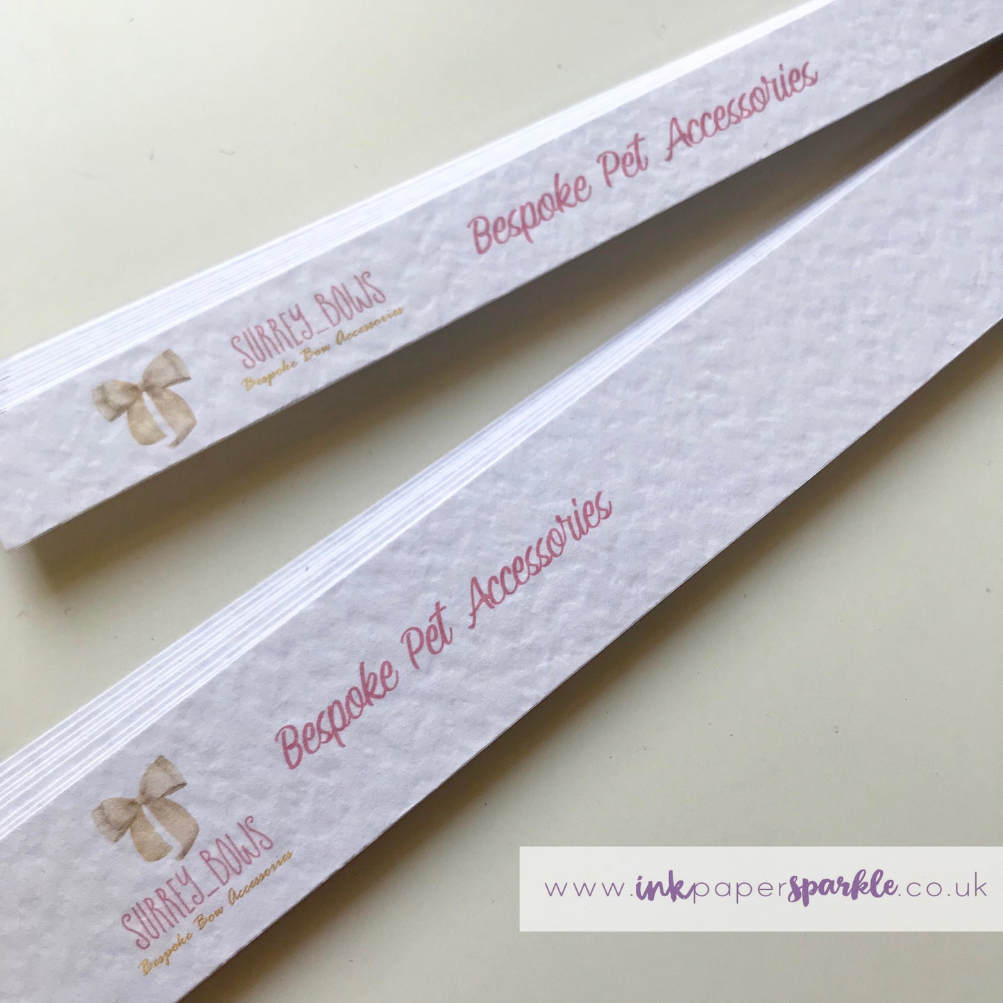 Pet Bow Display Strips