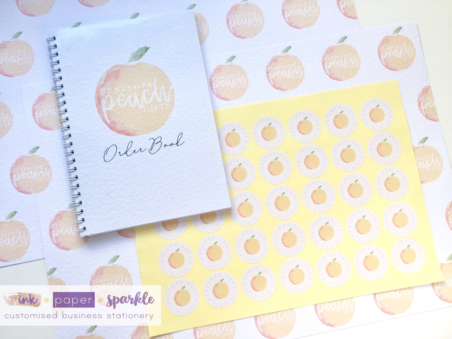 Water Resistant Vinyl Logo Stickers