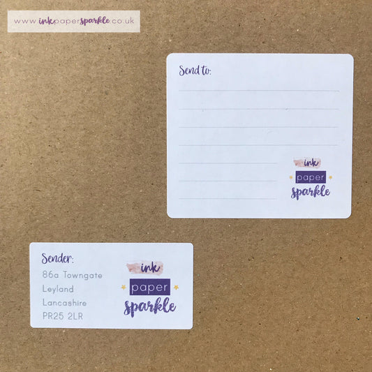 Lined Address Labels Value Pack