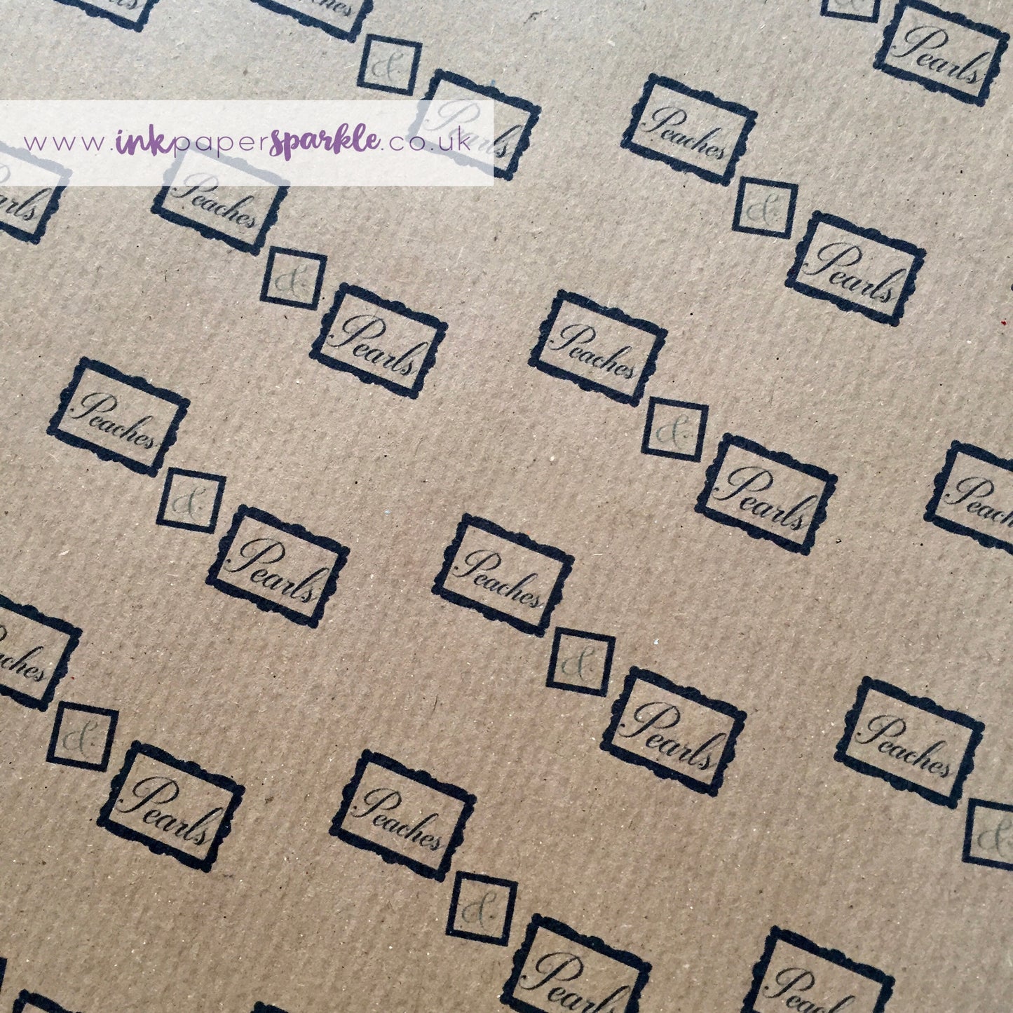 Logo Packaging Paper - Kraft