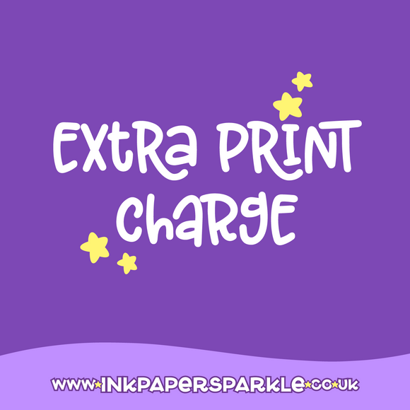 Extra Print Charge