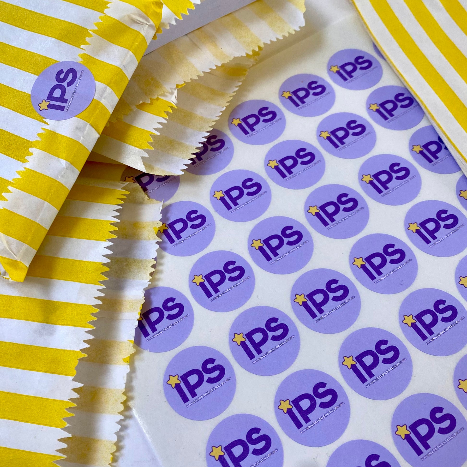 25p Sticker 25mm Logo Stickers Value Pack – Ink Paper Sparkle