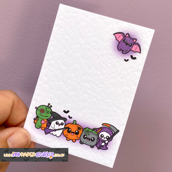 Kawaii Halloween Mini Display Cards