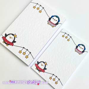 Silly Penguin Mini Display Cards