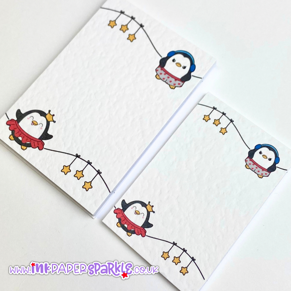 Silly Penguin Mini Display Cards