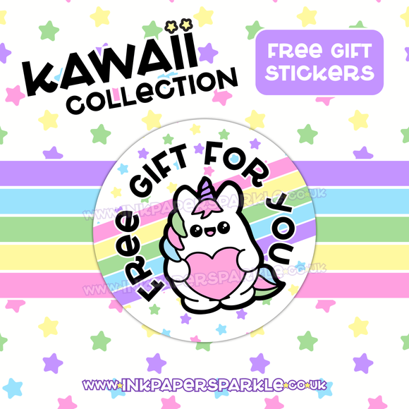 Kawaii Free Gift Stickers