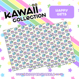 Kawaii Packaging Paper - White *New Designs*