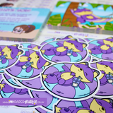 Character Mascot Die Cut Stickers