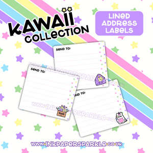 Kawaii Address Labels *New Designs*