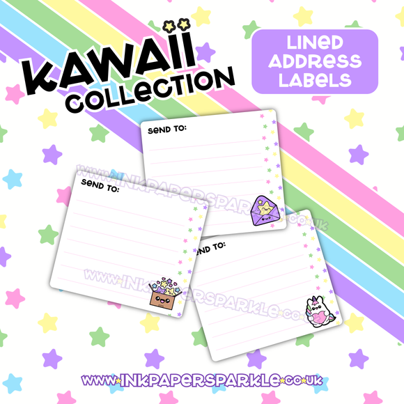 Kawaii Address Labels *New Designs*