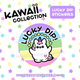 Kawaii Lucky Dip Stickers & Sign  *New Design*
