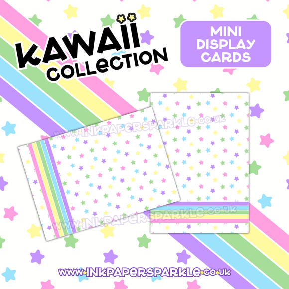 Kawaii Mini Display Cards *New Designs*