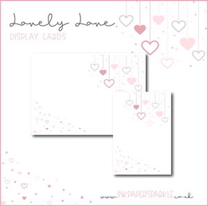 Lovely Love Display Cards