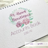 Personalised Accounts Books