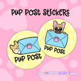 Pup Post Stickers