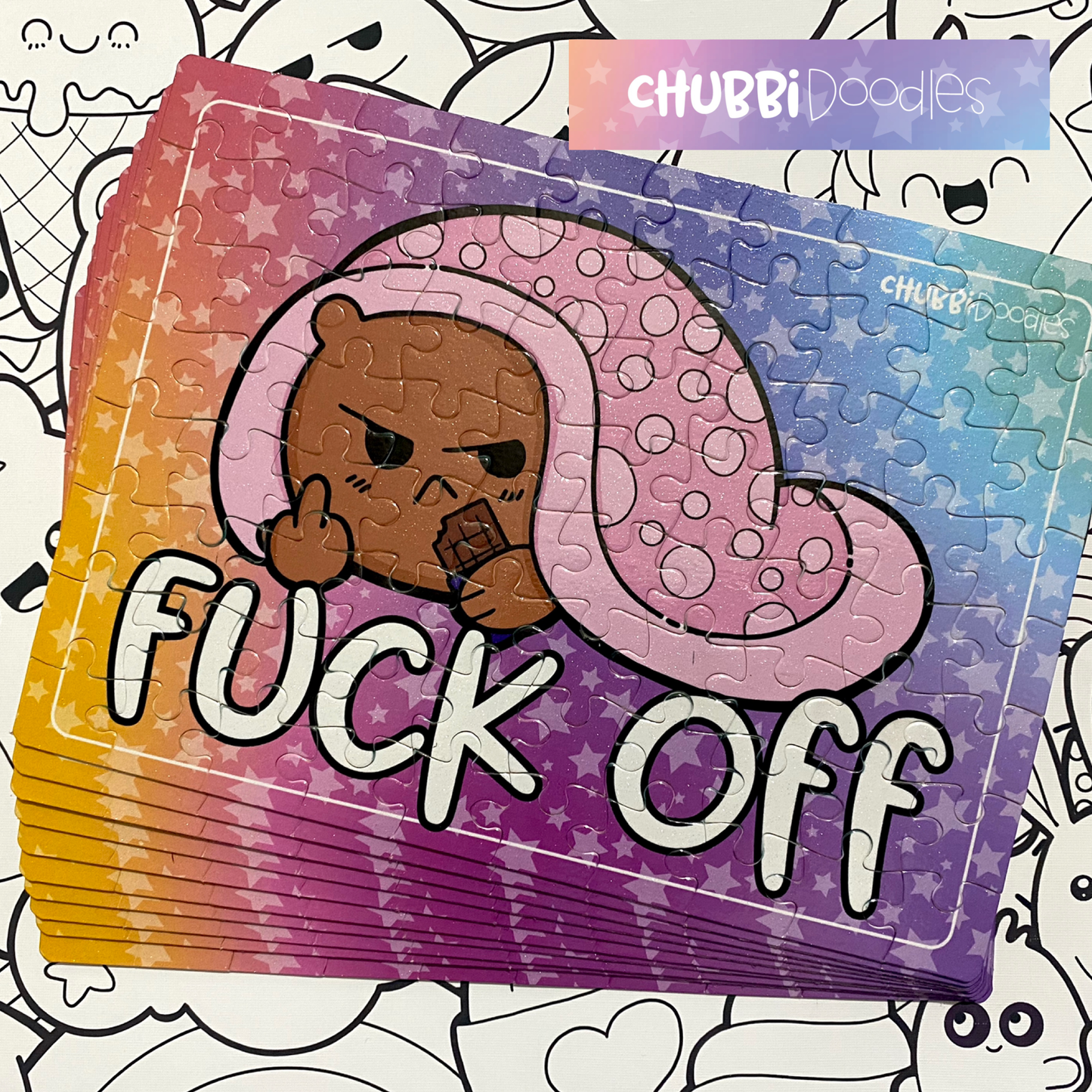 Sweary 80 Piece Jigsaw Puzzle