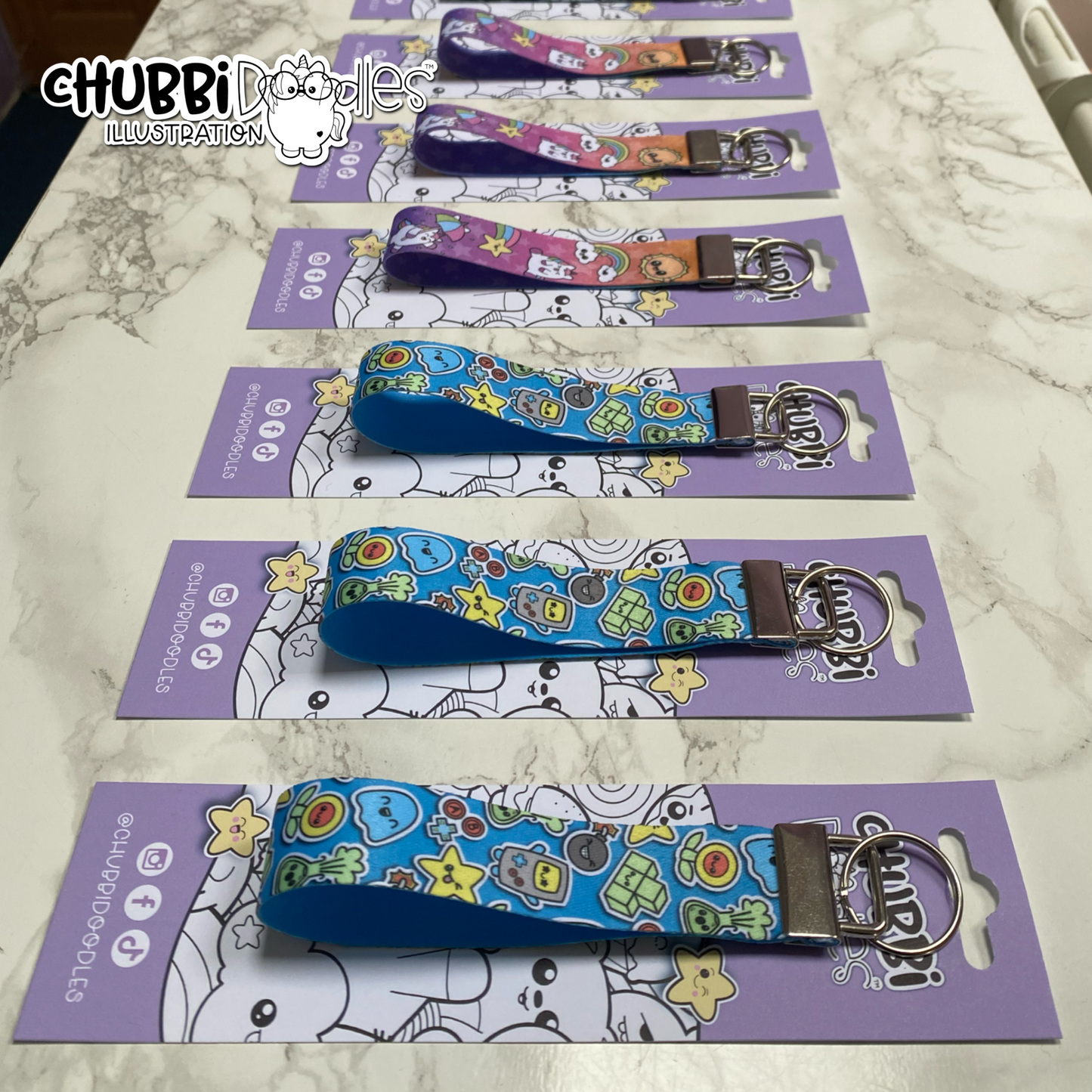 Doodles Key / Bag Loop