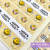 ChubbiBumble Bee Box Seal Stickers