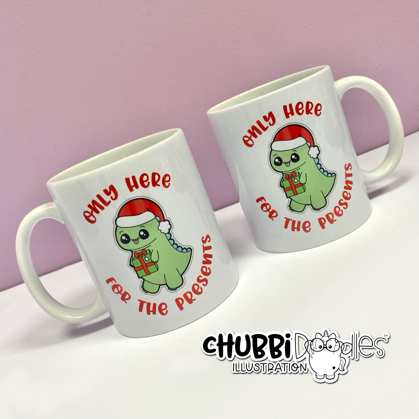 Only Here For The Presents Mug