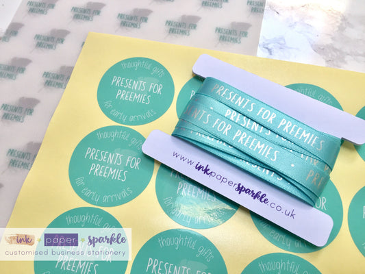 Water Resistant Vinyl Logo Stickers