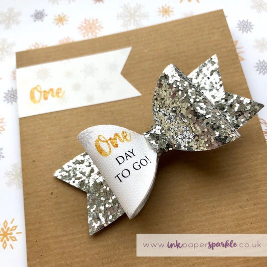 Christmas Number Flag Stickers