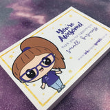 Illustrated Character Mascot Thank You Cards