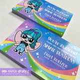 Illustrated Character Mascot Thank You Cards