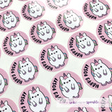 Kawaii Happy Post & Thank You Stickers