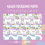 Kawaii Packaging Paper - Translucent