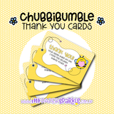 Thank You Cards ChubbiBumble